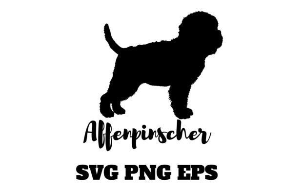 Affenpinscher Dog Vector SVG