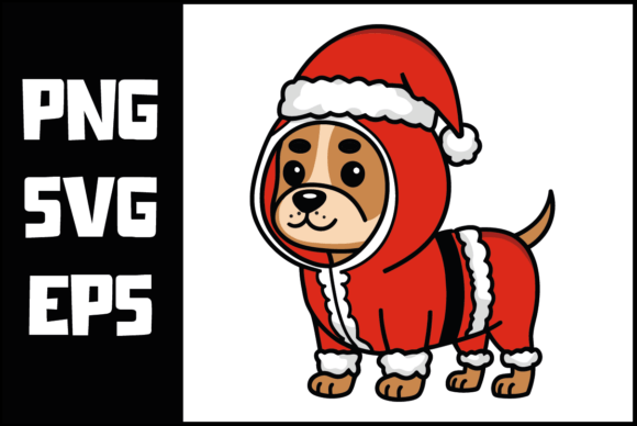 Christmas Cute Dog