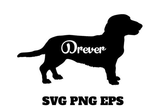 Drever Dog Vector