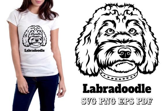 Labradoodle Dog Silhouette
