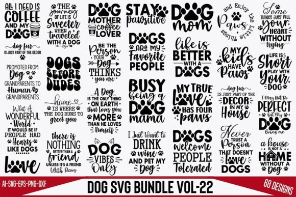 Testing the Dog SVG Bundle Vol-22 for Real Projects