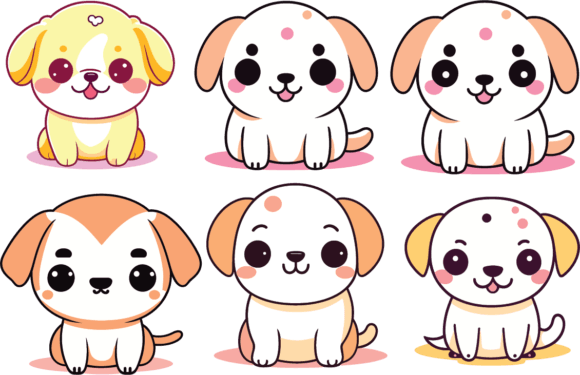 Testing the Dog Vector Art Illustration Design